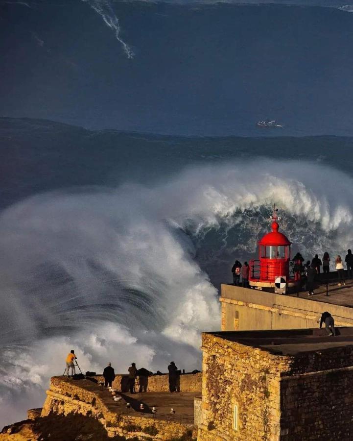 Апартаменты Cheirinho A Mar Al Назаре Экстерьер фото